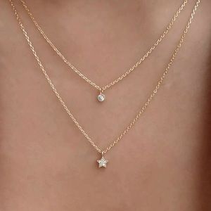 Double Layered Gold Necklace